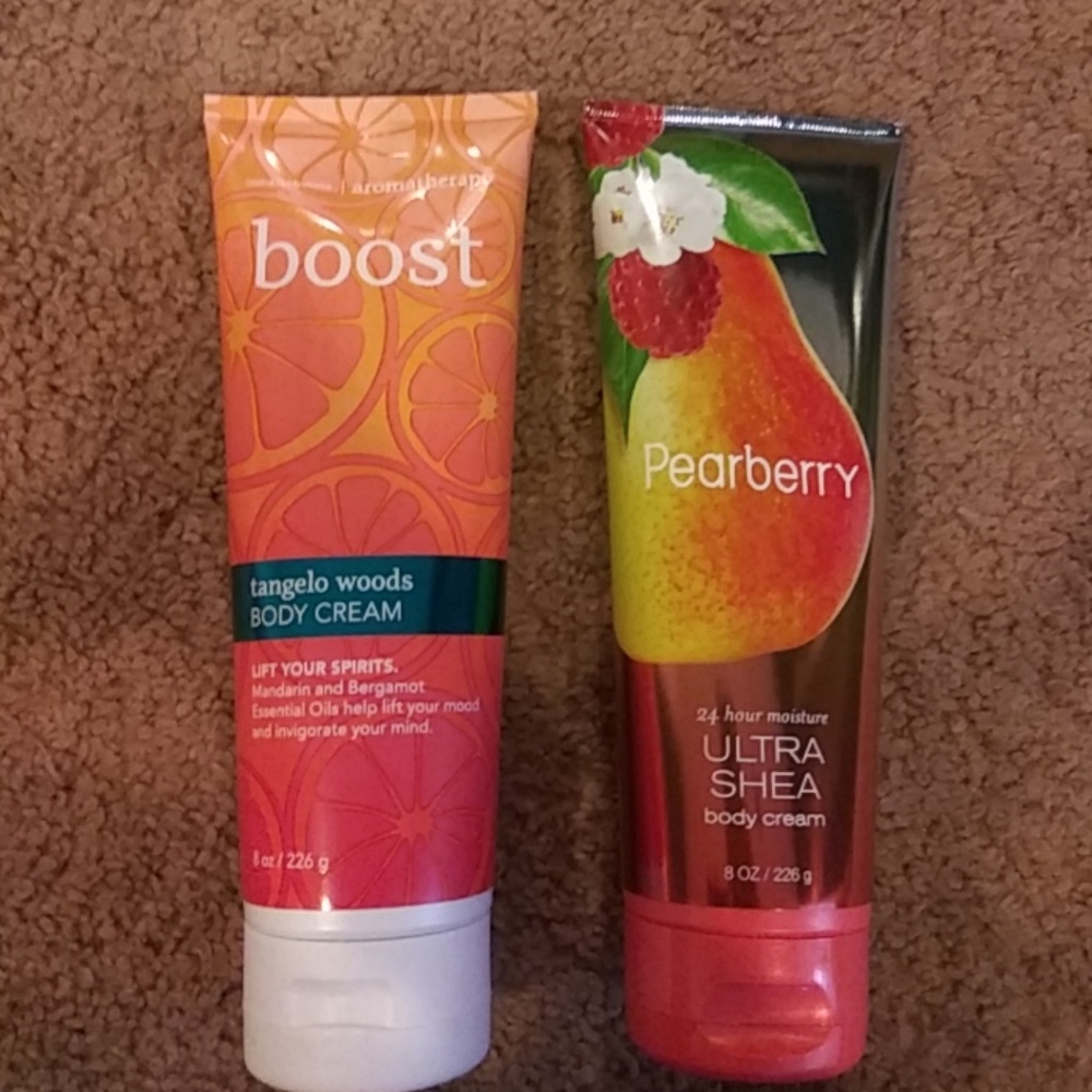 BBW new body creams